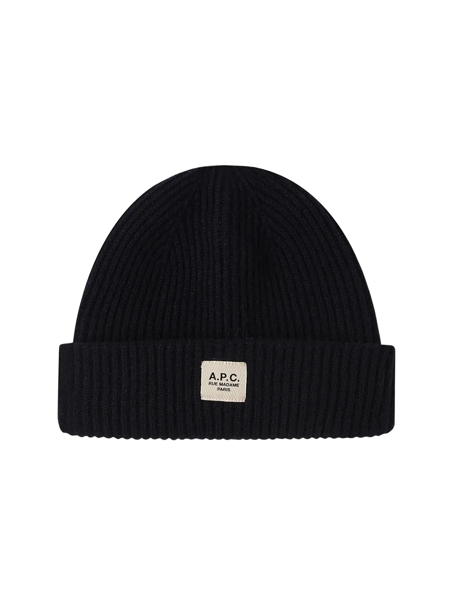 A.P.C - Bonnet James Dark Navy - Unisexe