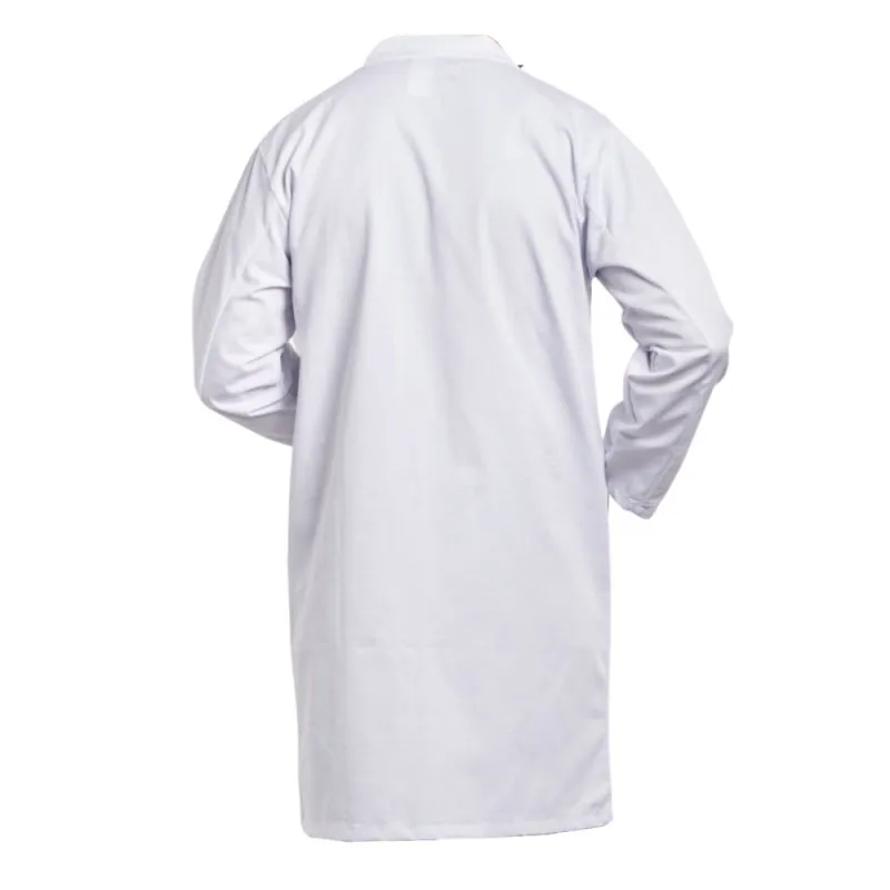 Blouse de Travail Blanche - Boutons Pression - 12AP110 PBV - 100% Coton