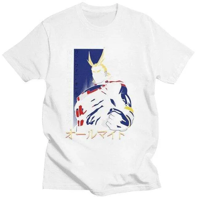 Boku No Hero Academia T Shirt manches courtes 100% coton décontracté mode cosplay