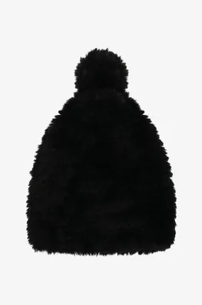 Bonnet en fourrure synthétique