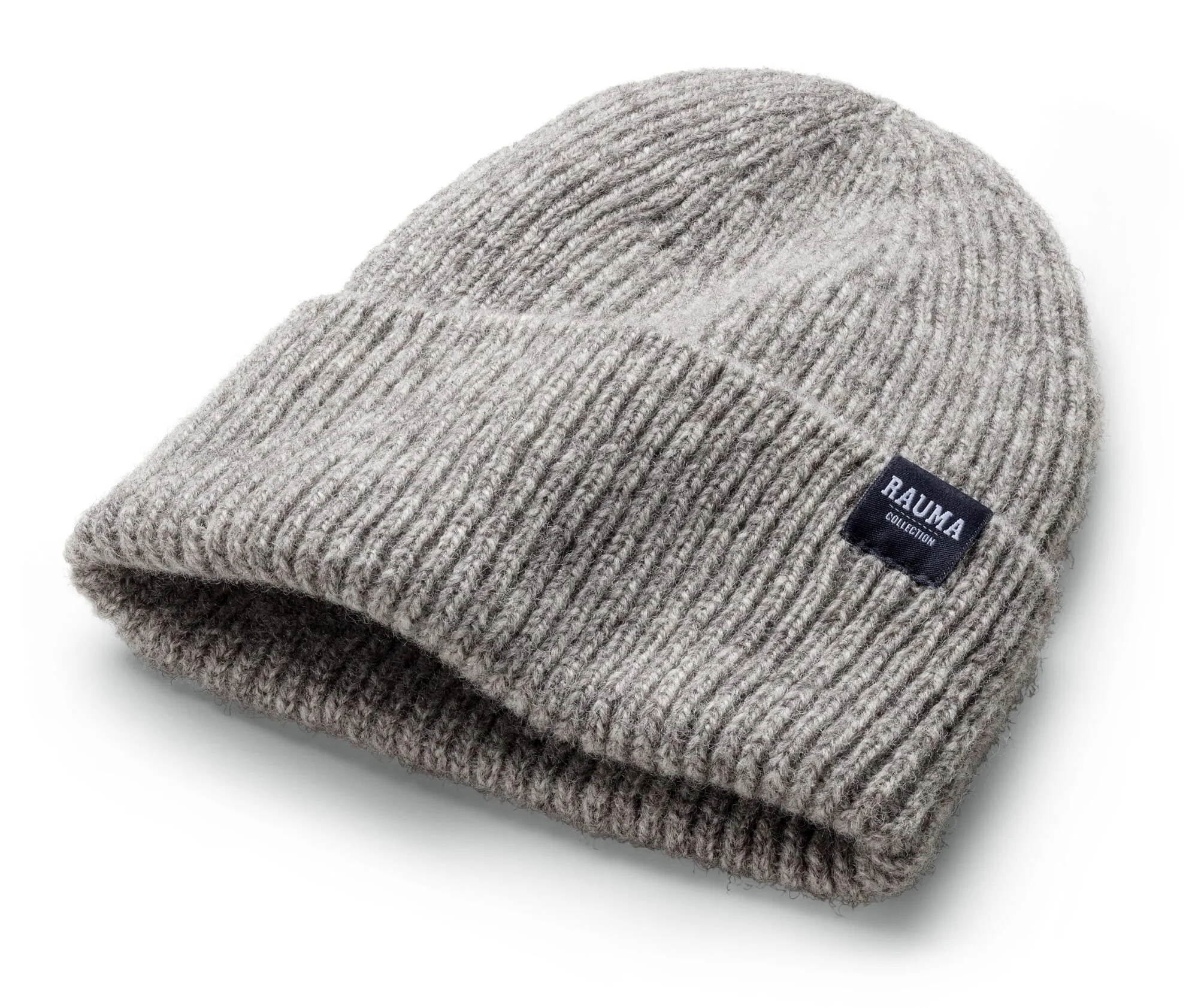Bonnet tricoté unisexe à côtes
