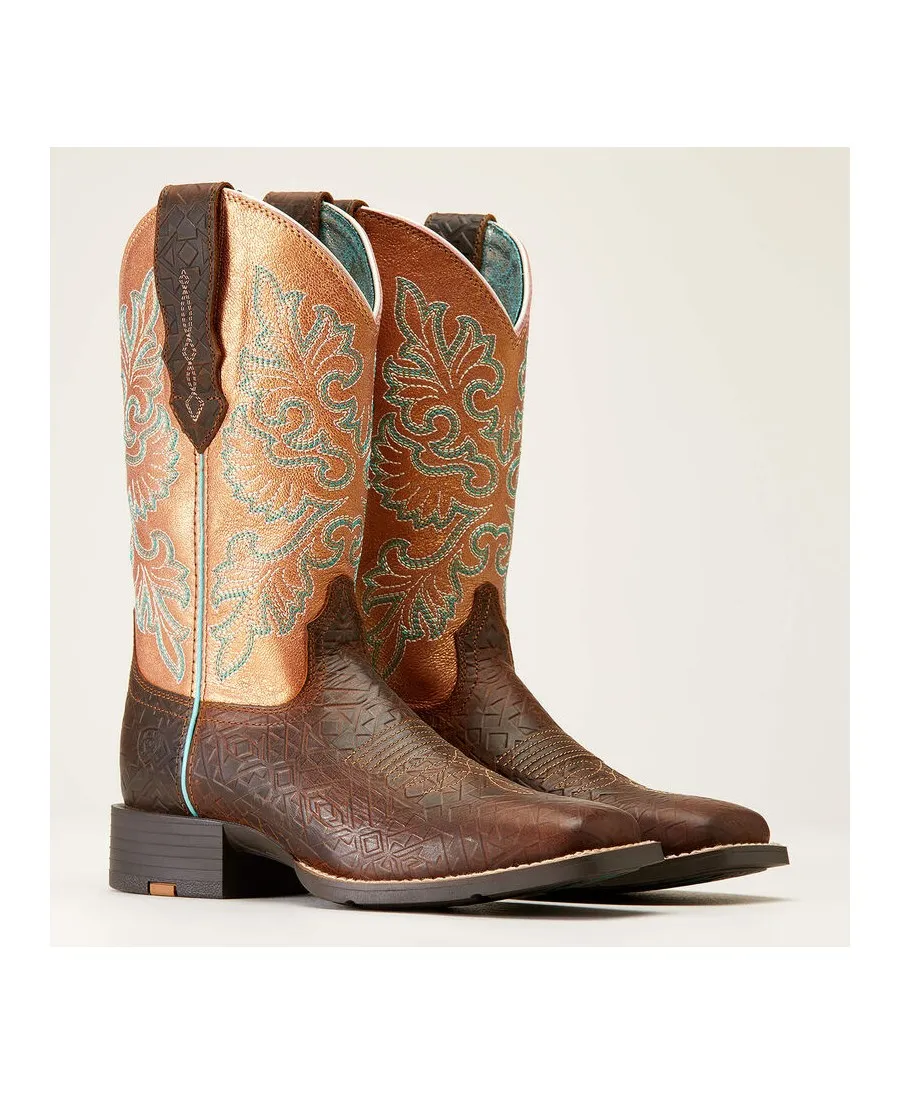 BOTTE TRAVAIL AMERICAINE ROBUSTE EQUITATION WESTERN