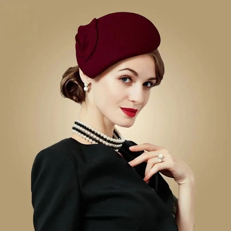 Chapeau femme en laine