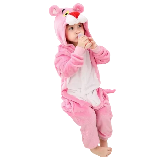Combinaison Pyjama  Panthère Rose Enfant