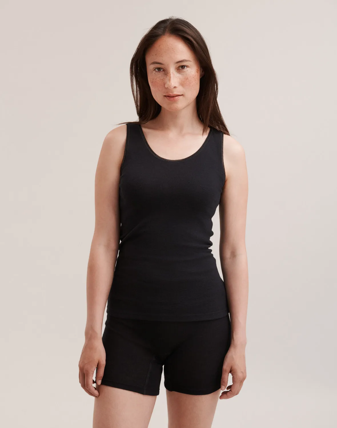 Débardeur en laine mérinos pour femme