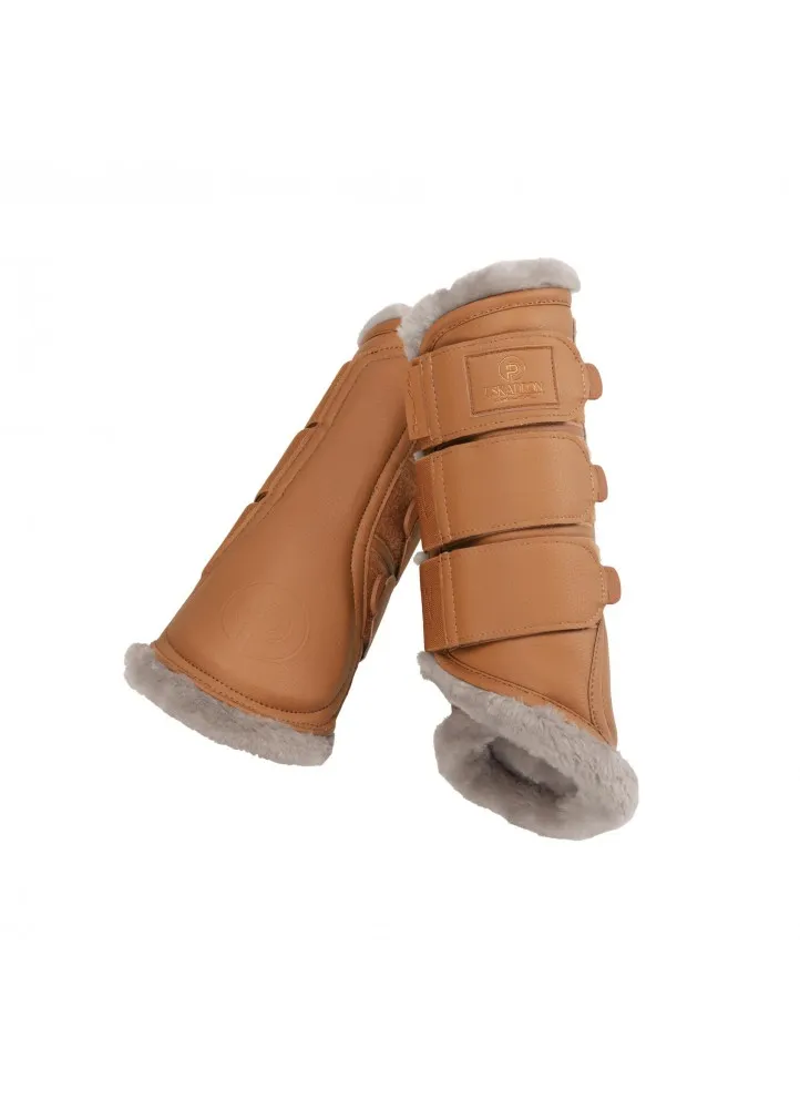 Guêtres tb faux leather platinium 23