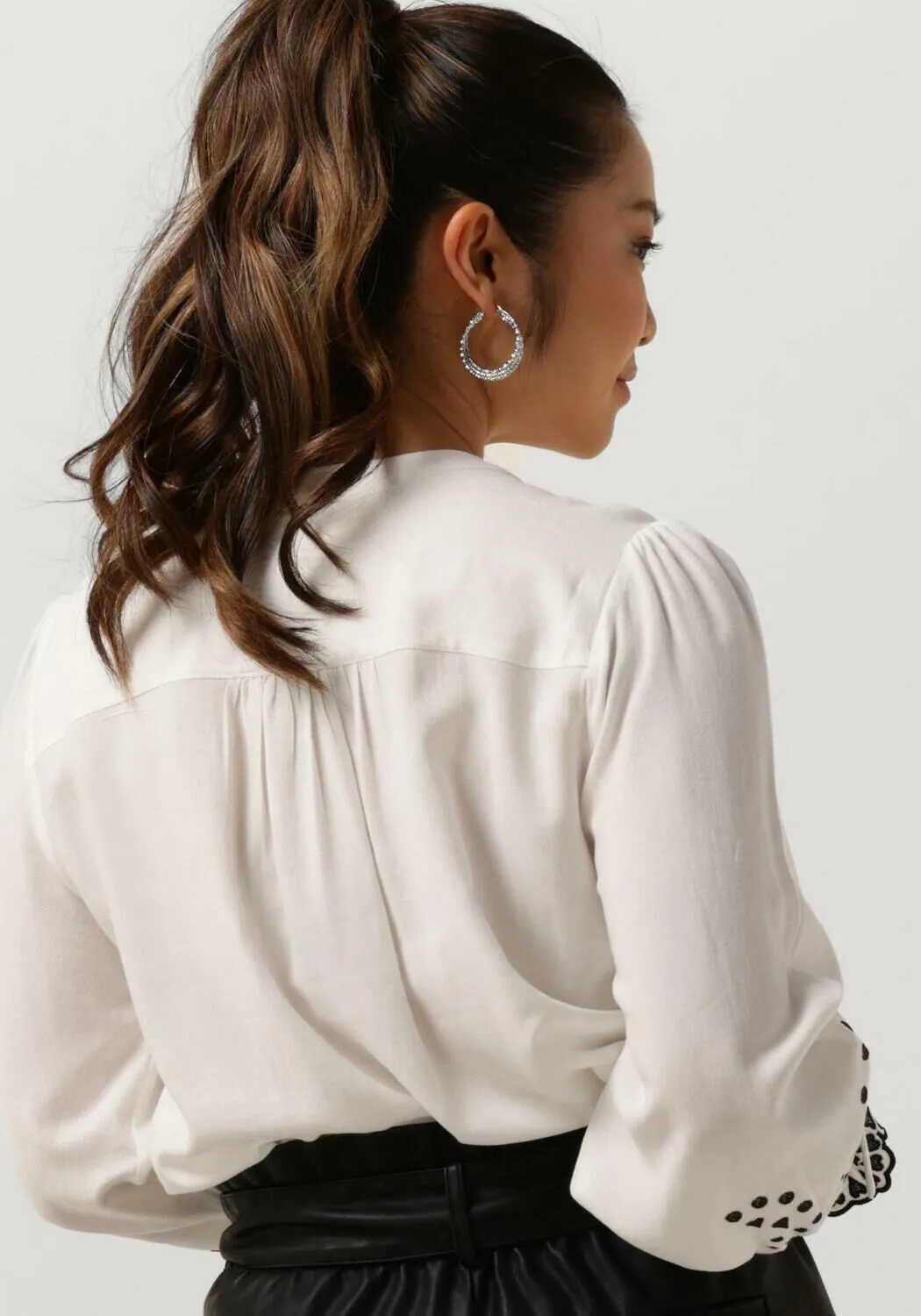 harper & yve blouse hayli-ls en blanc