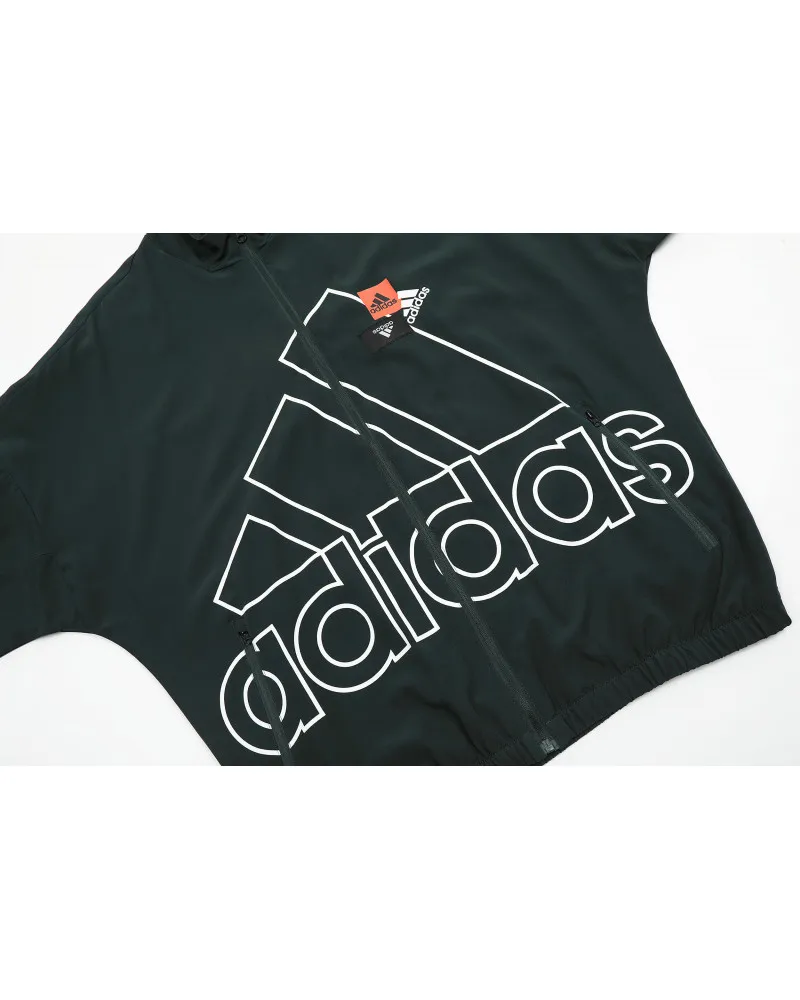 Homme adidas Sports Logo Stand Collar Woven Jacket