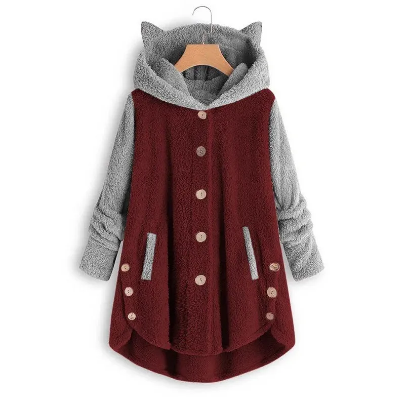 LISA | Pull Plaid à Capuche