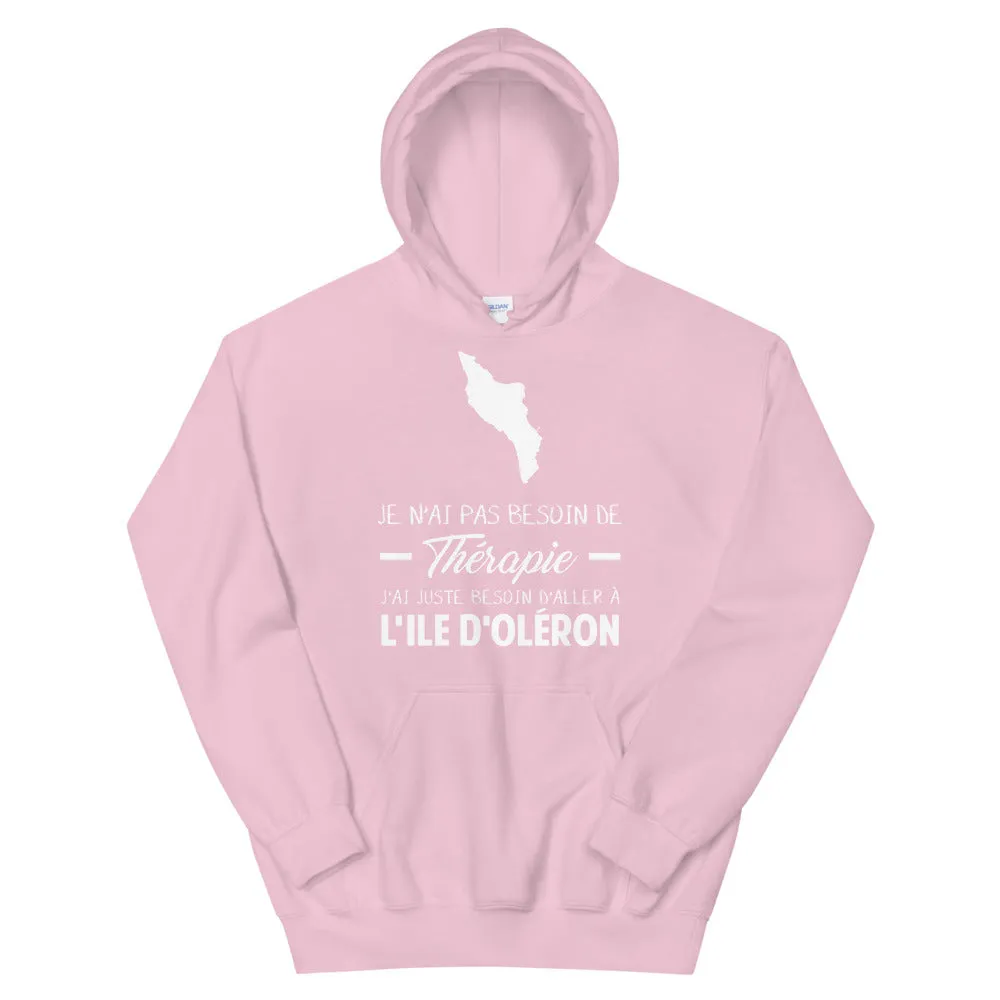 Pas besoin de Thérapie Oléron - Sweatshirt à capuche
