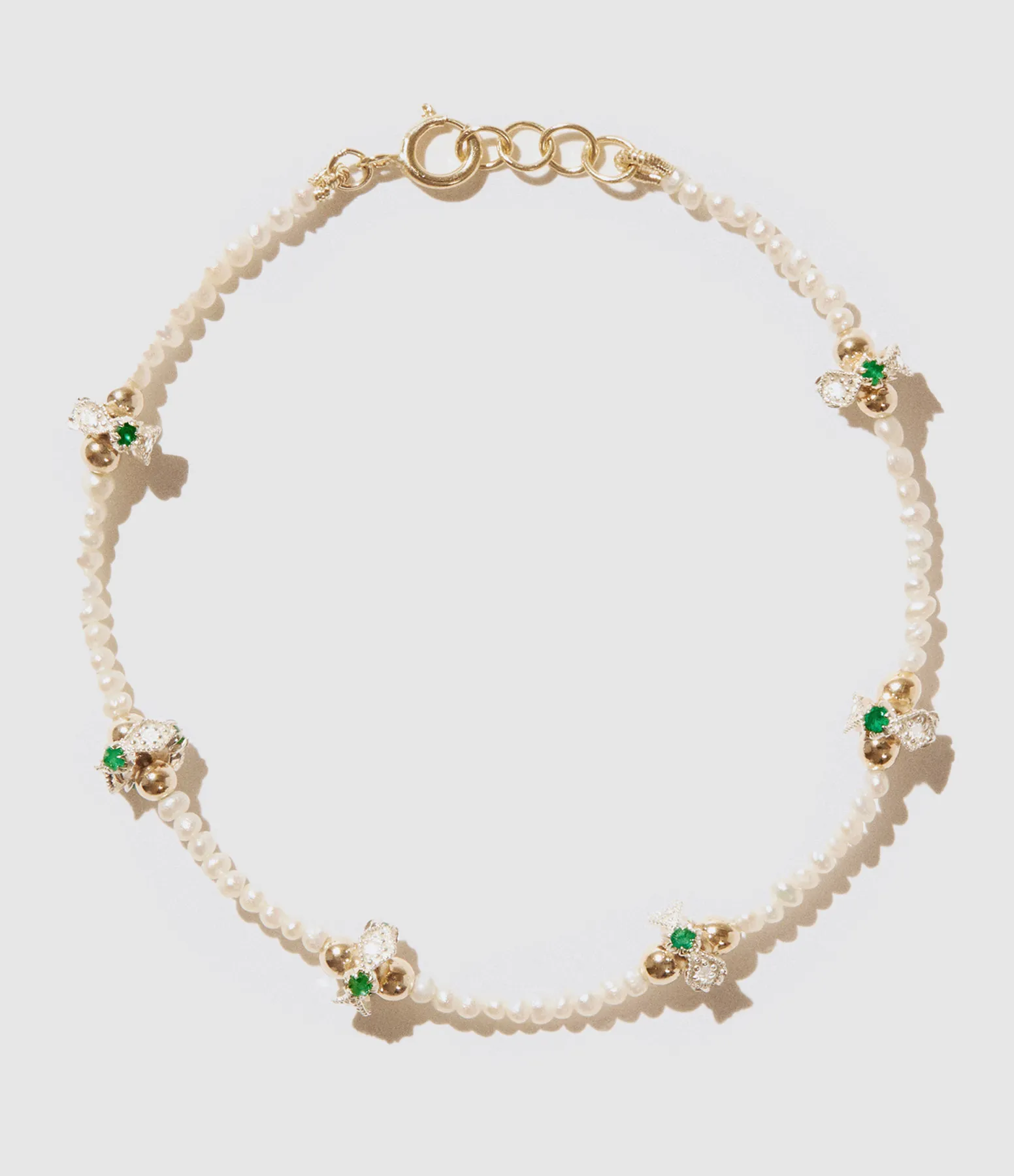 PASCALE MONVOISIN Partager  Bracelet Chelsea n°1 Blanc  