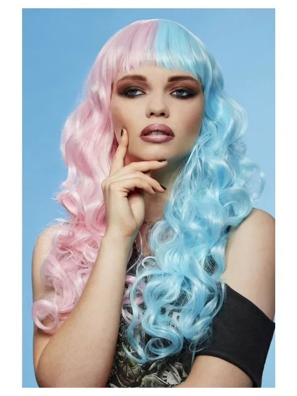 Perruque Femme Manic Panic (Rose et Bleue Pastel)