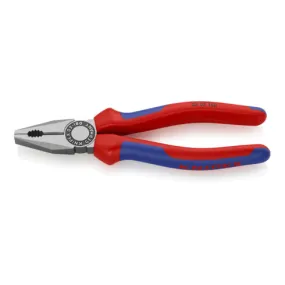 Pince combinée Knipex atramentisée noire polie avec manchons multi-composants