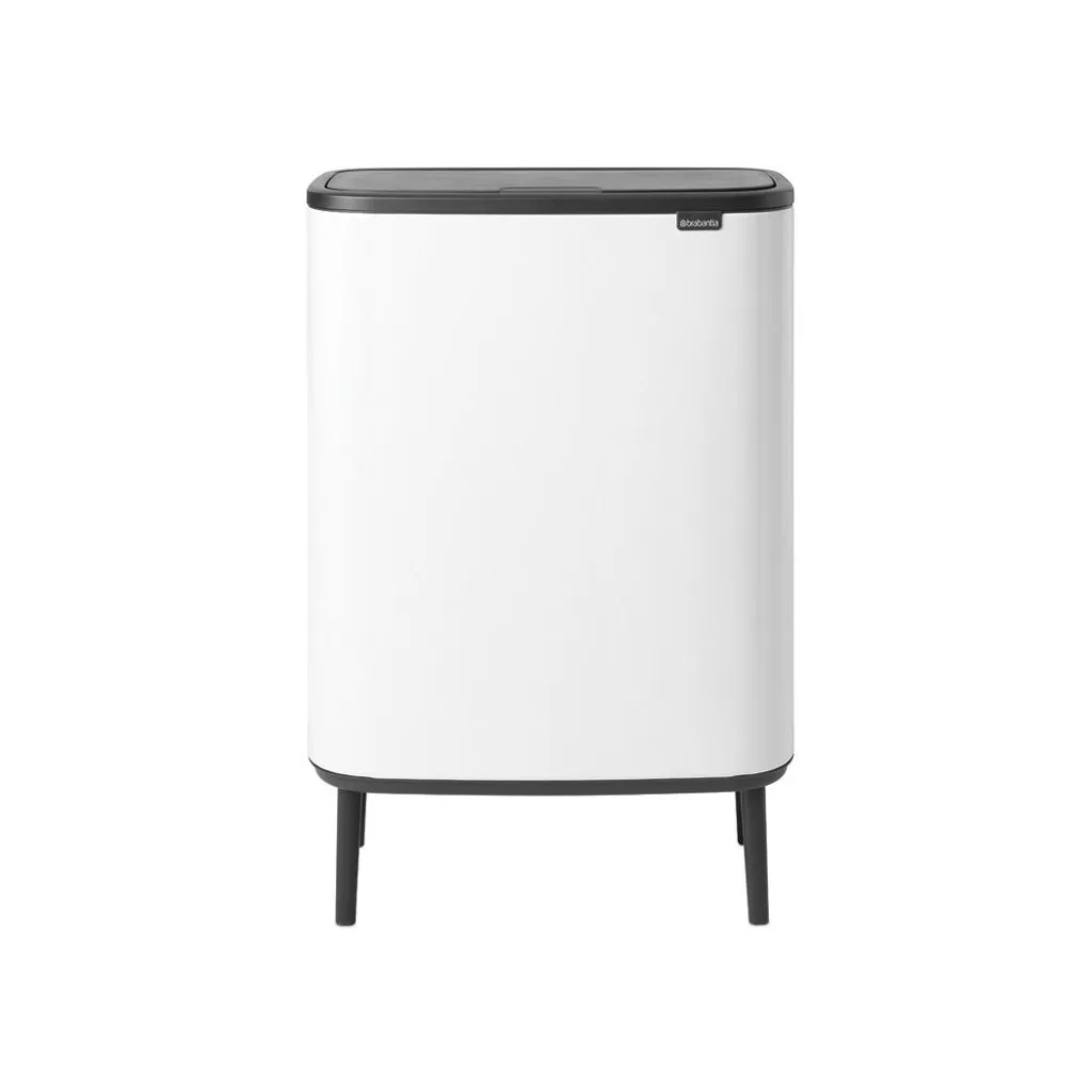 Poubelle à couvercle tactile BO HI 2 x 30 l, blanc, Brabantia ✔ 279 € ⭕ Kulina