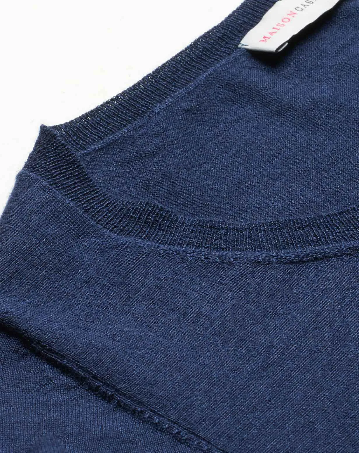 Pull Col Rond en Cachemire & Soie Femme