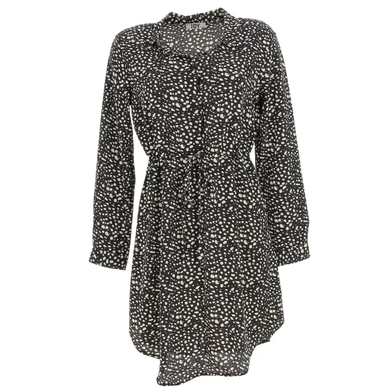 Robe fluide chardon blanc femme - Le Temps Des Cerises | wimod