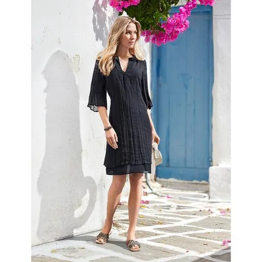 Robe look superposé European Culture