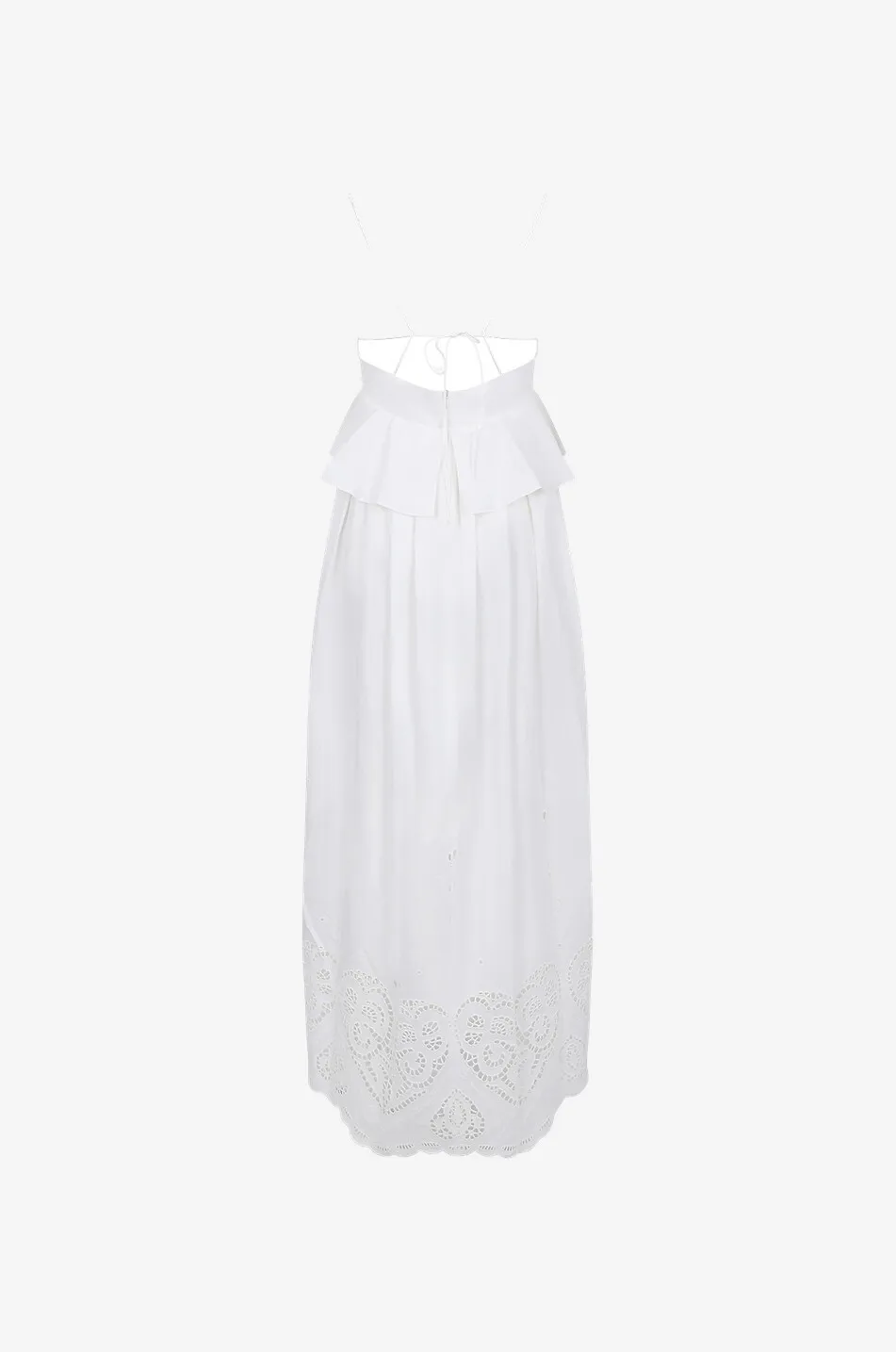 Robe à bretelles à broderies anglaises Hearts