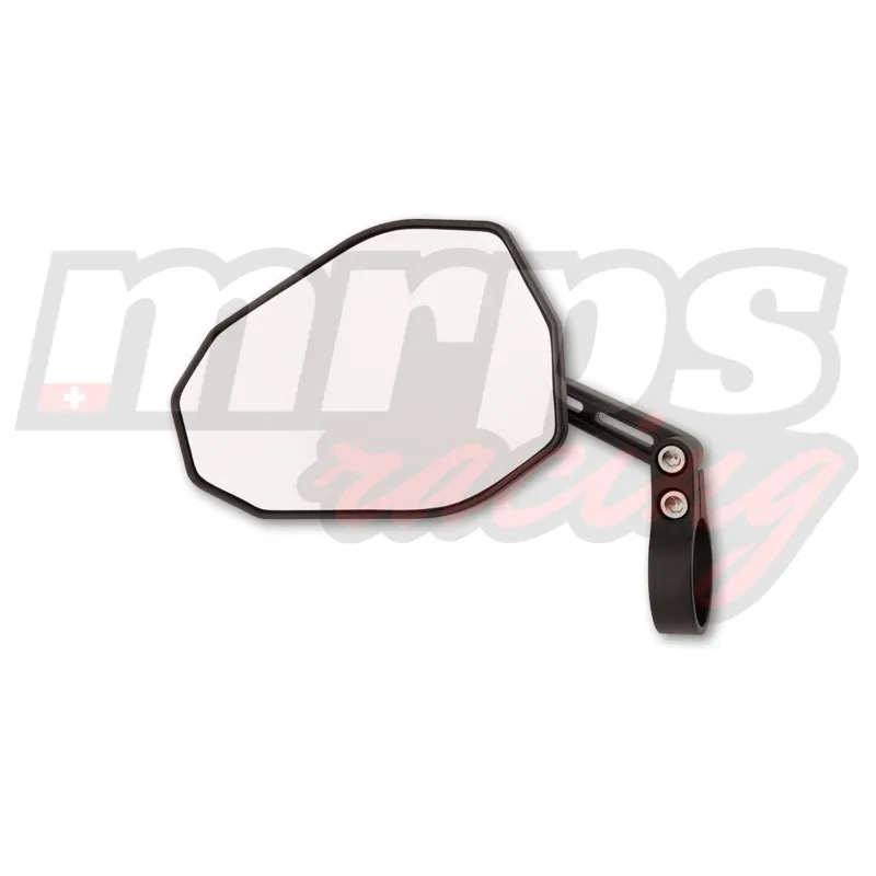Rétroviseur embout de guidon Highsider Victory Blast (articulé, noir)