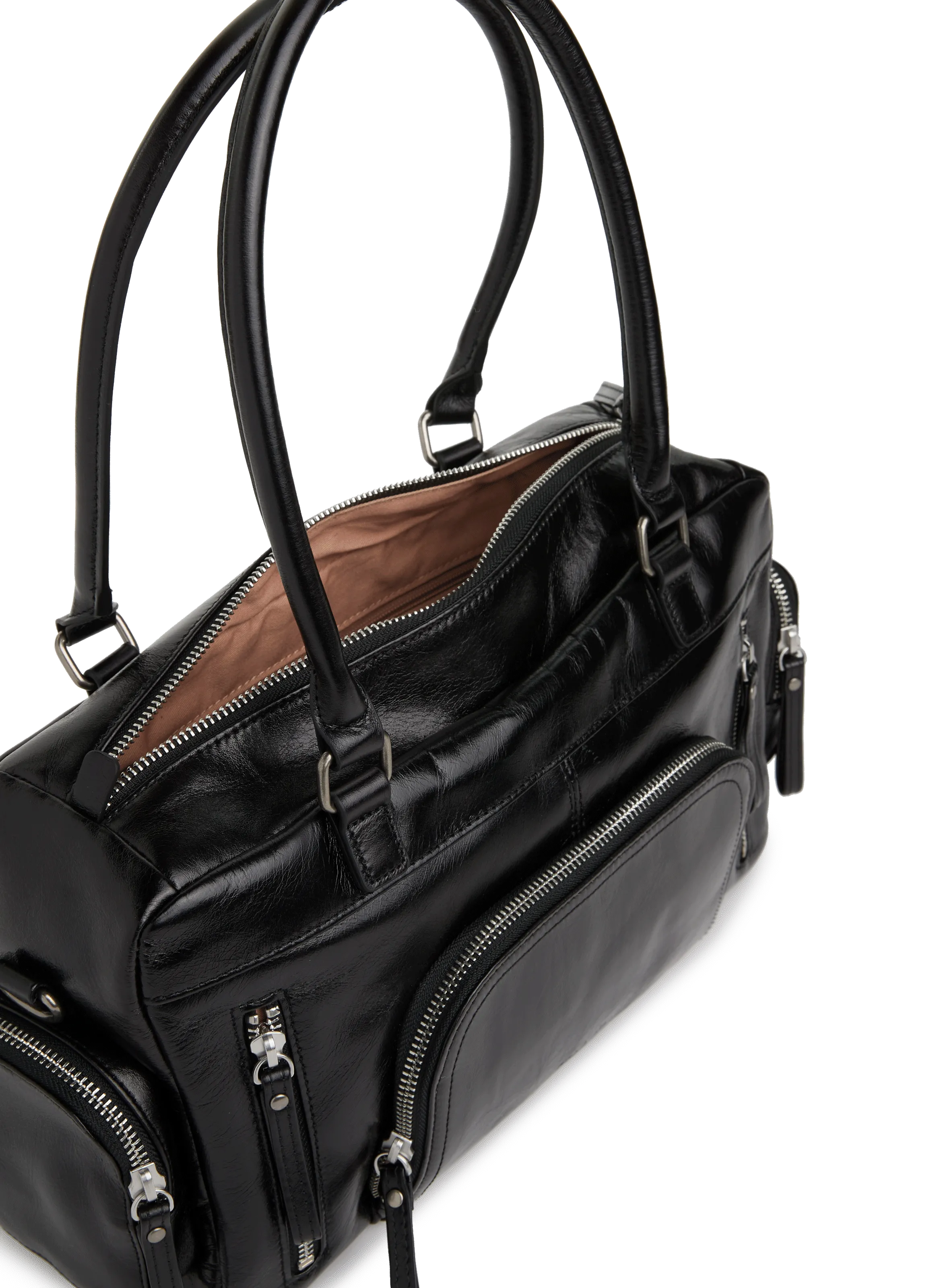 SAC CABAS EN CUIR - NAT & NIN pour FEMME | Printemps