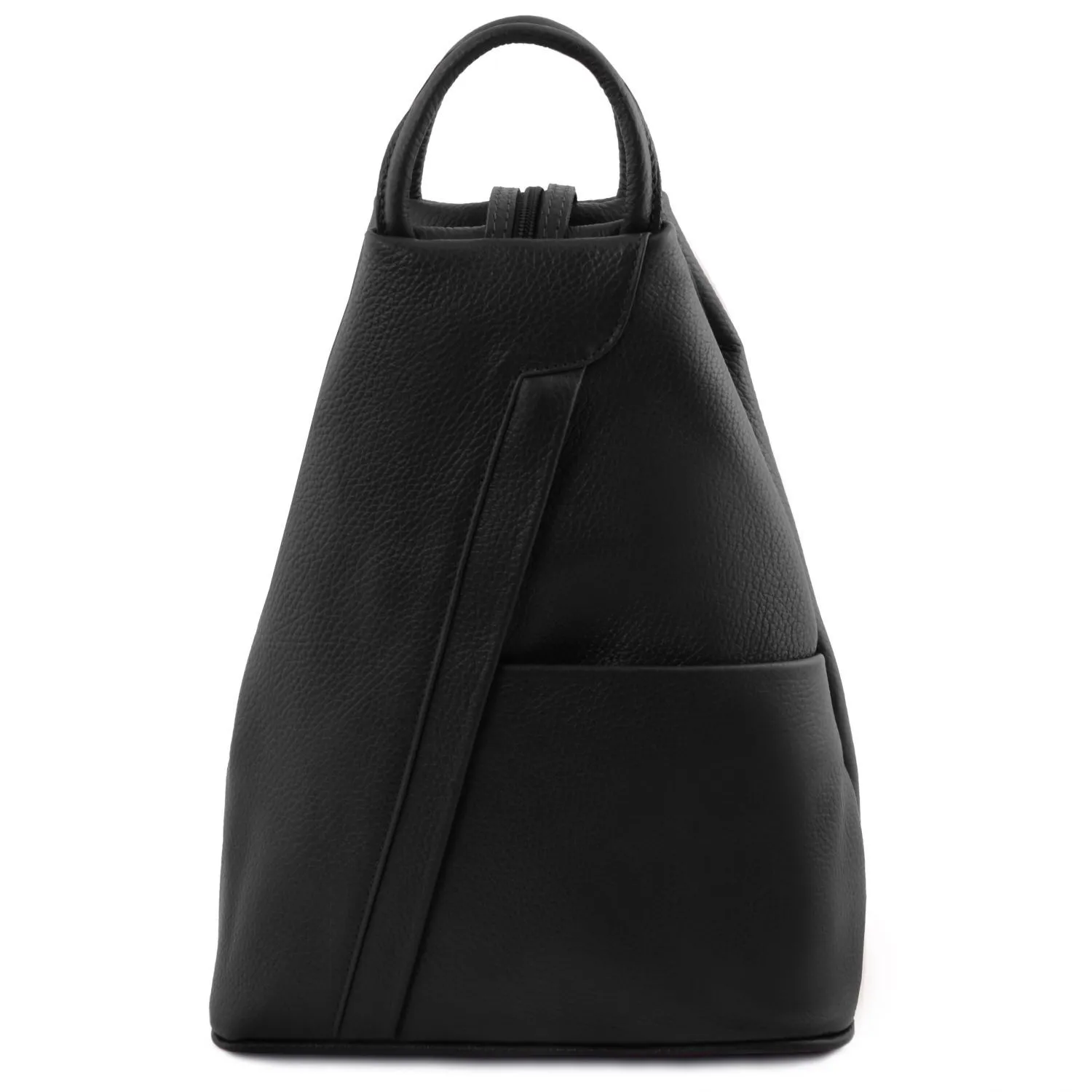 Shanghai Sac à dos en Cuir Souple Noir TL141881