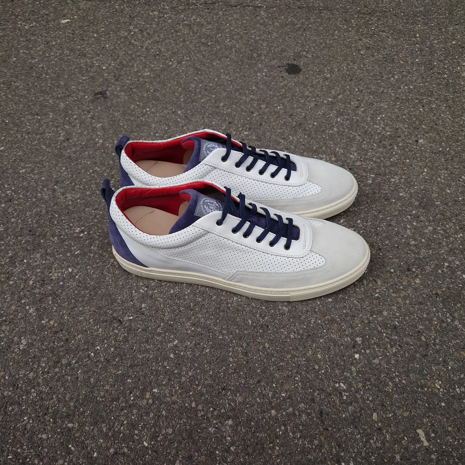 Sneakers 8Js LT-006 White/Navy