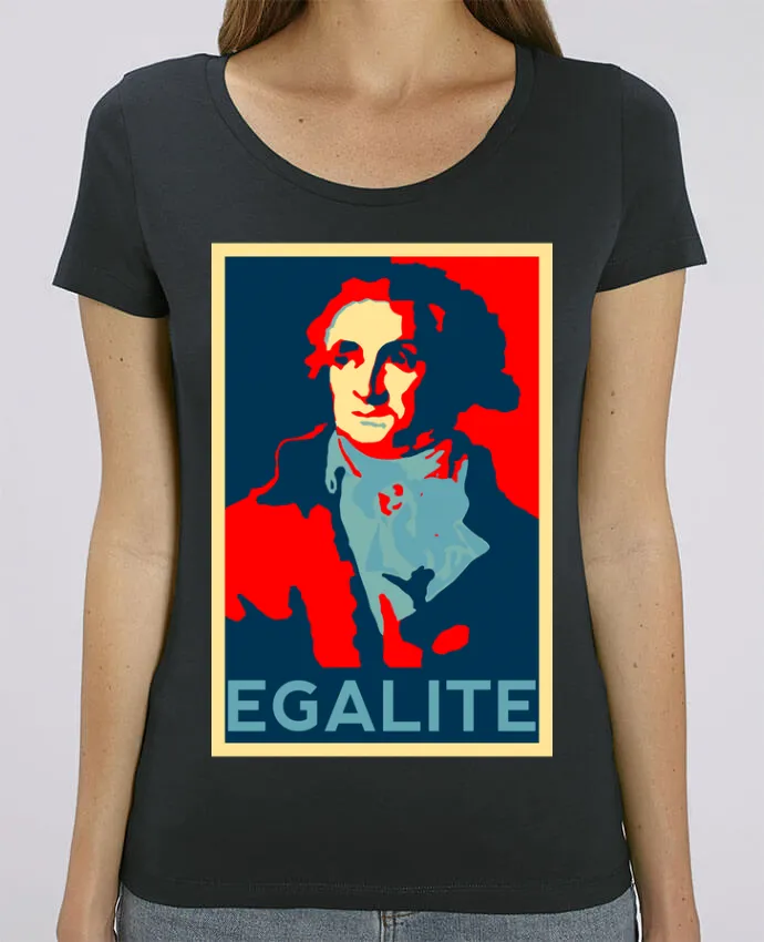T-shirt Femme Condorcet - égalité par Hémipléjik
