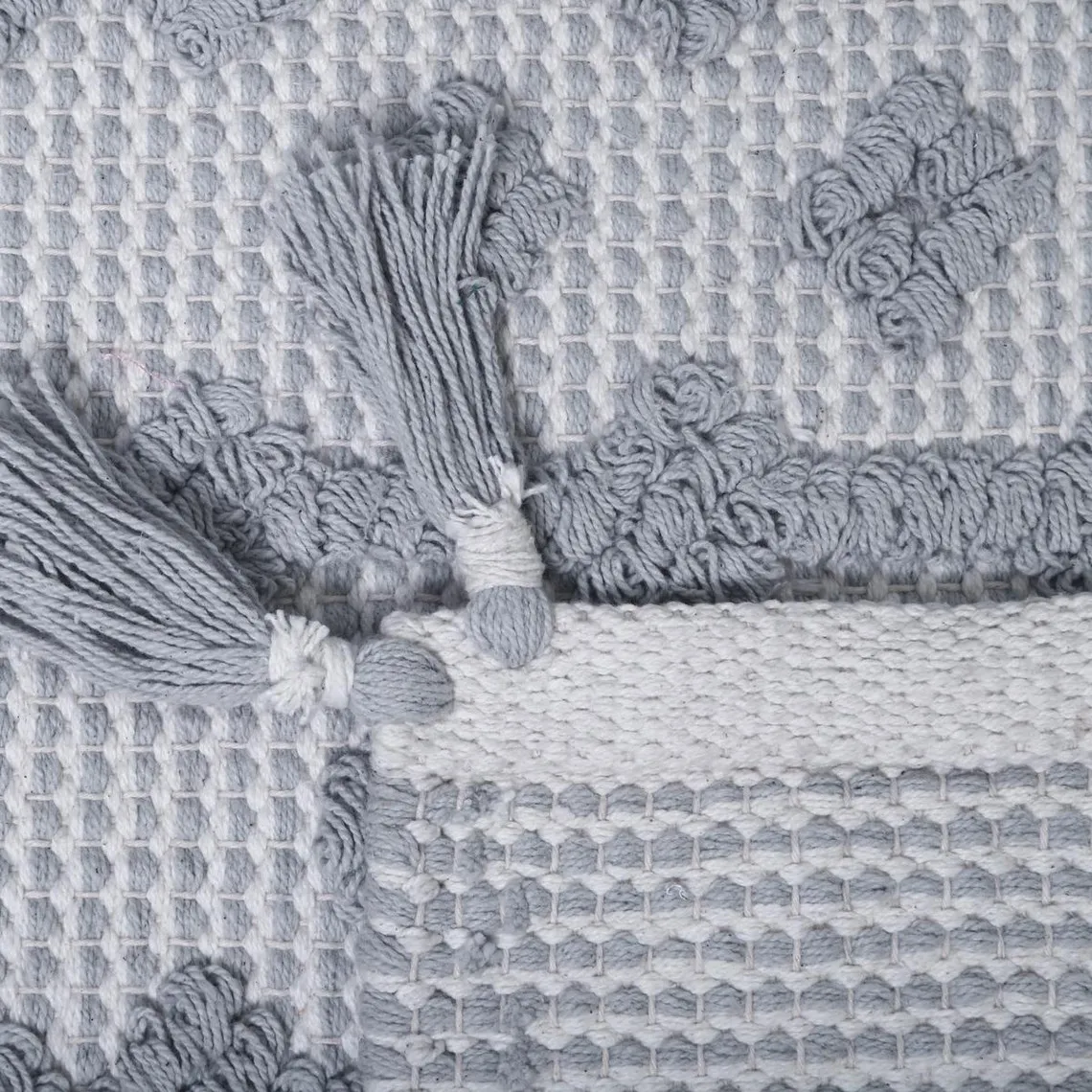 Tapis enfant naturel & écru BLONDER Gris | 3 Suisses