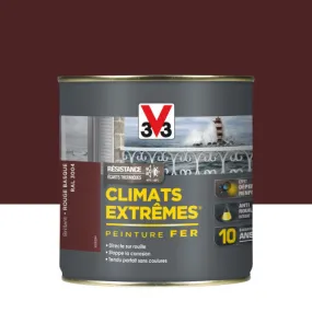 V33 Peinture fer extérieur Climats extrêmes® V33 rouge basque brill...